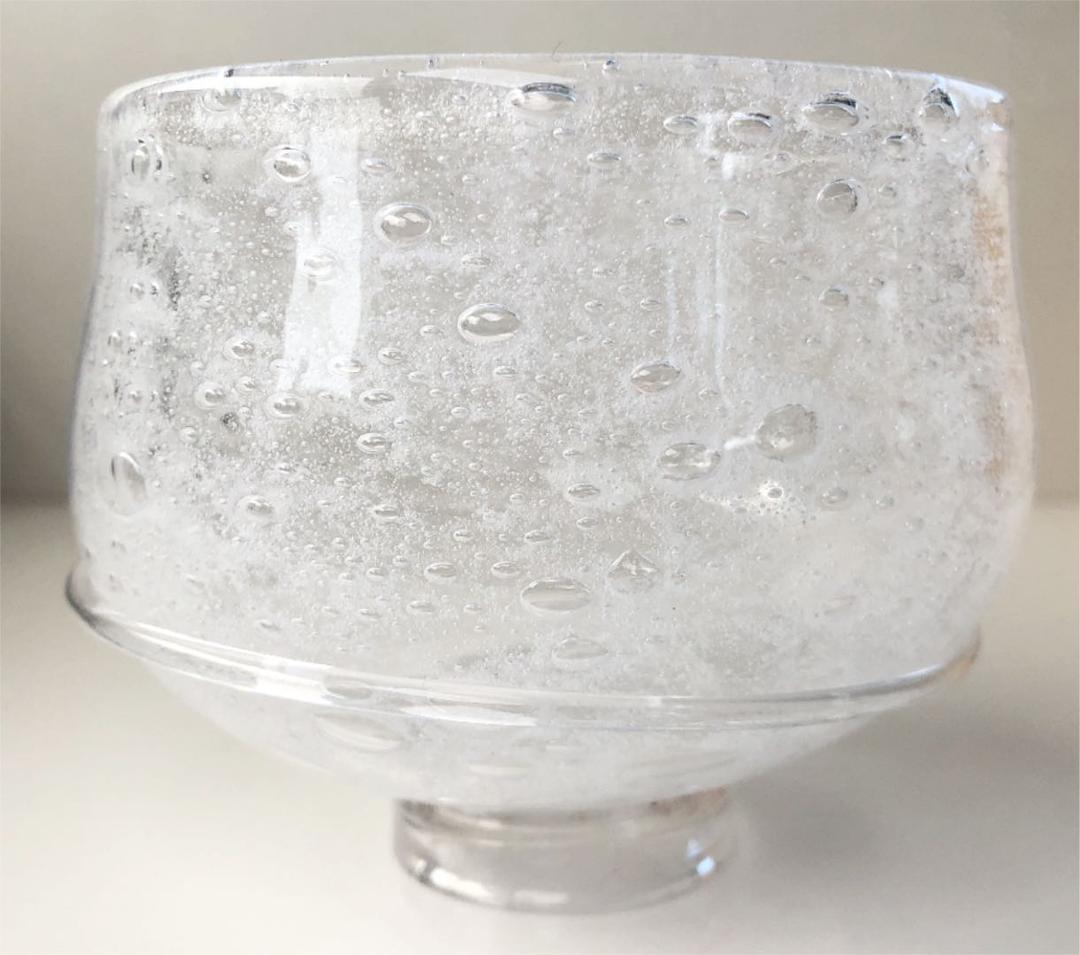 ガラス　茶盌　ちゃわん