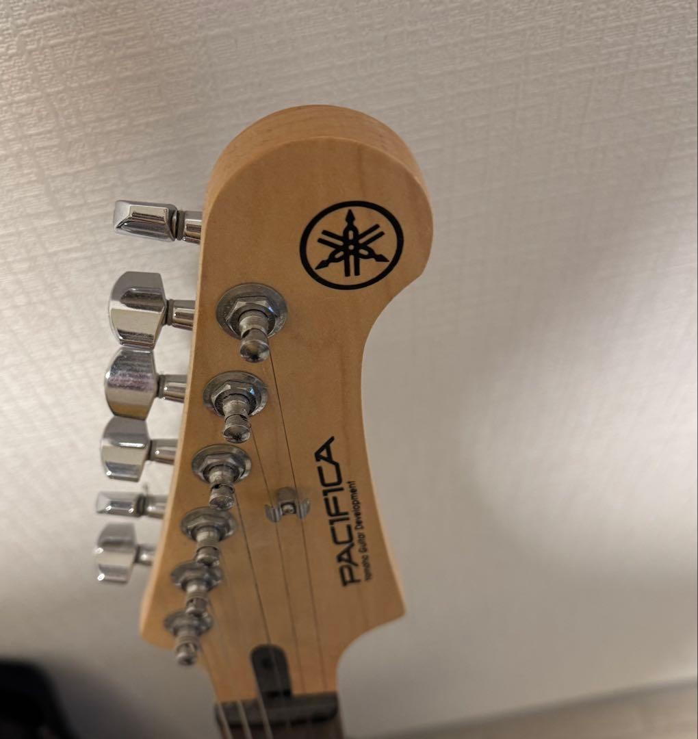 yamaha エレキギター　PACIFICA112V BL 純正ソフトケース付き