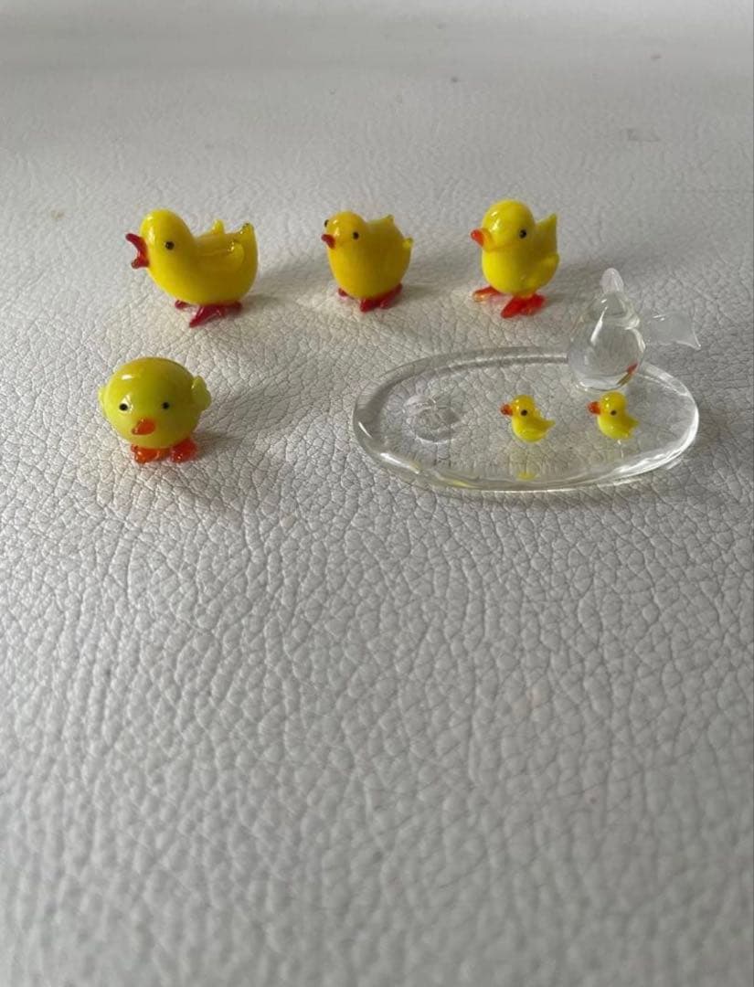 ガラス細工 ミニチュア 天然石 計41点 縁起物 小樽 北一ガラス 函館 明治館