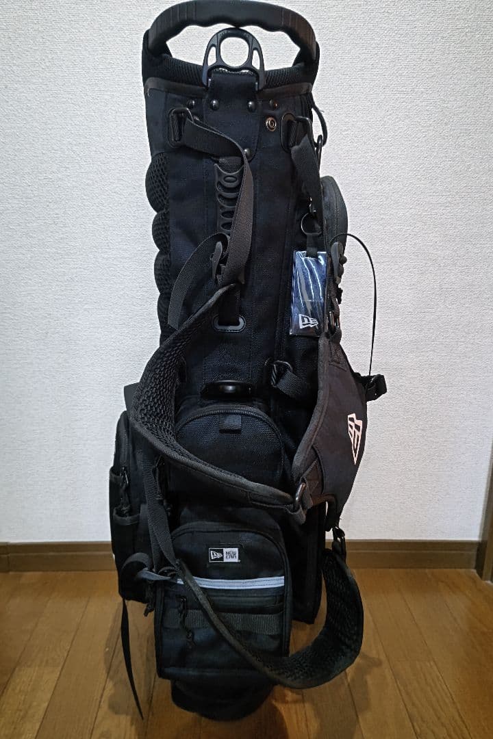 NEW ERA スタンドキャディバッグ【ネイビーカモフラージュ】