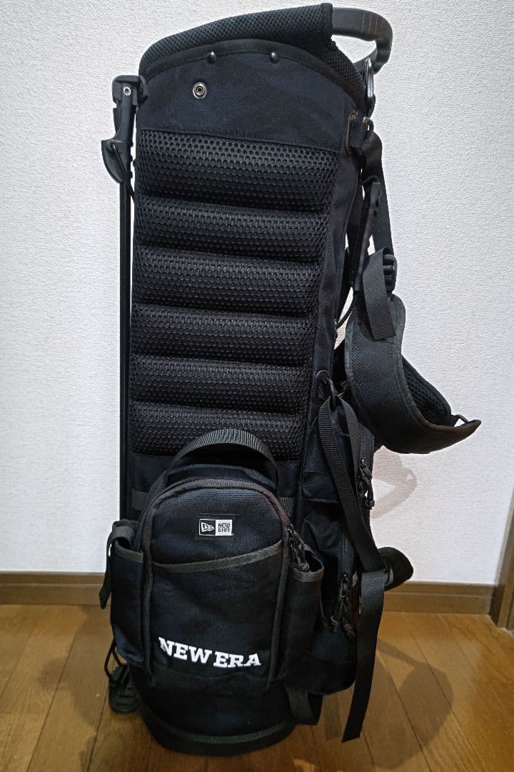 NEW ERA スタンドキャディバッグ【ネイビーカモフラージュ】