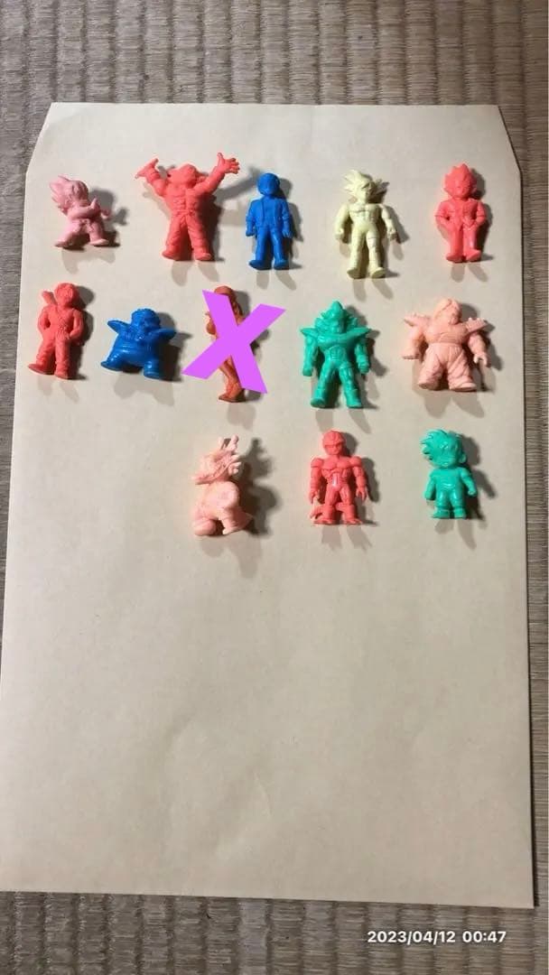 ドラゴンボール　ケシゴム　フィギュア