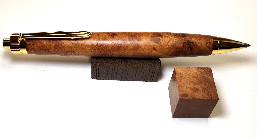 【花梨瘤杢】KATO202ボールペン