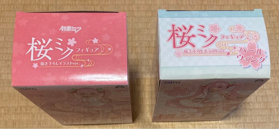 桜ミク タイトー　フィギュア　セット　国内正規品