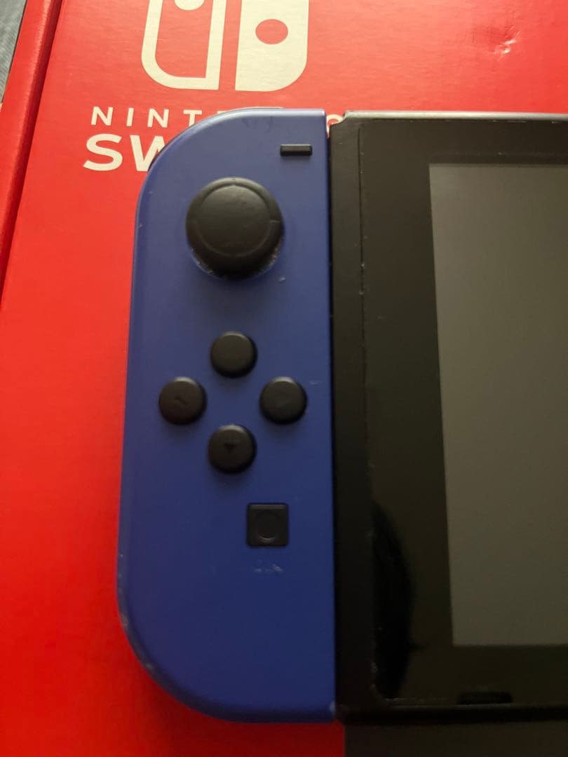 付属品完備/美品/Nintendo Switch 赤/青 本体　sdカード付