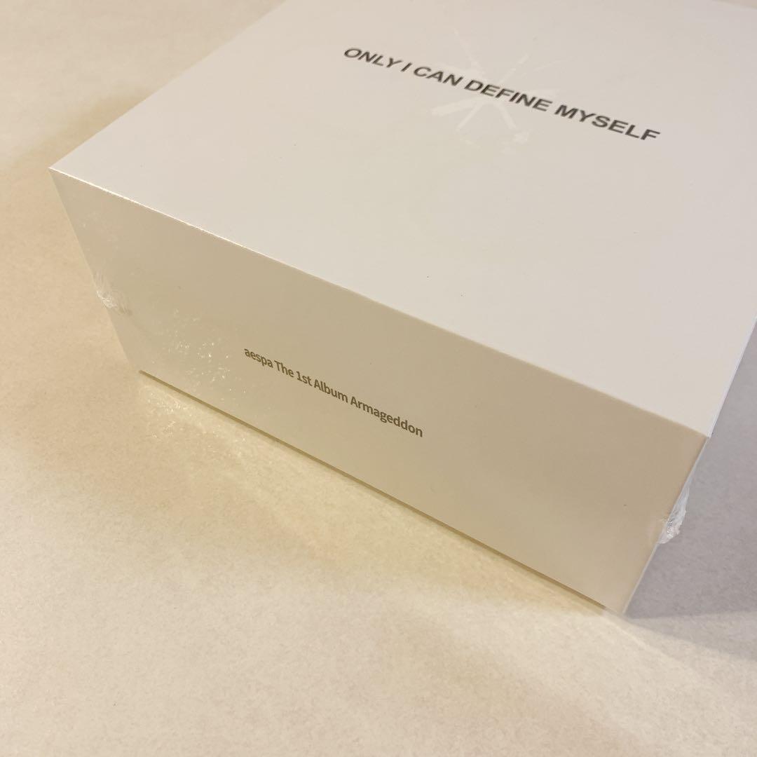 新品未開封aespa Armageddon CDP Ver CDプレーヤー