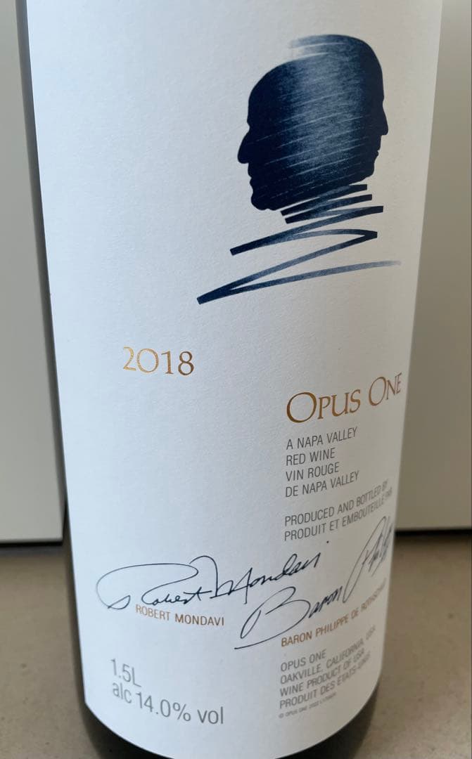 ⭐︎2018年　オーパスワン マグナム1500ml OPUS ONE赤ワイン⭐︎