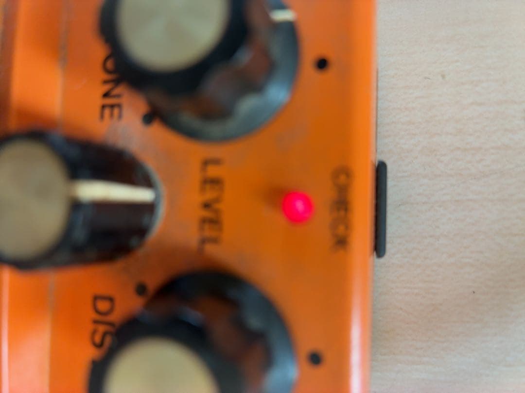 BOSS DS-1 ボス　ディストーション　ギターエフェクター　初期型　40年前