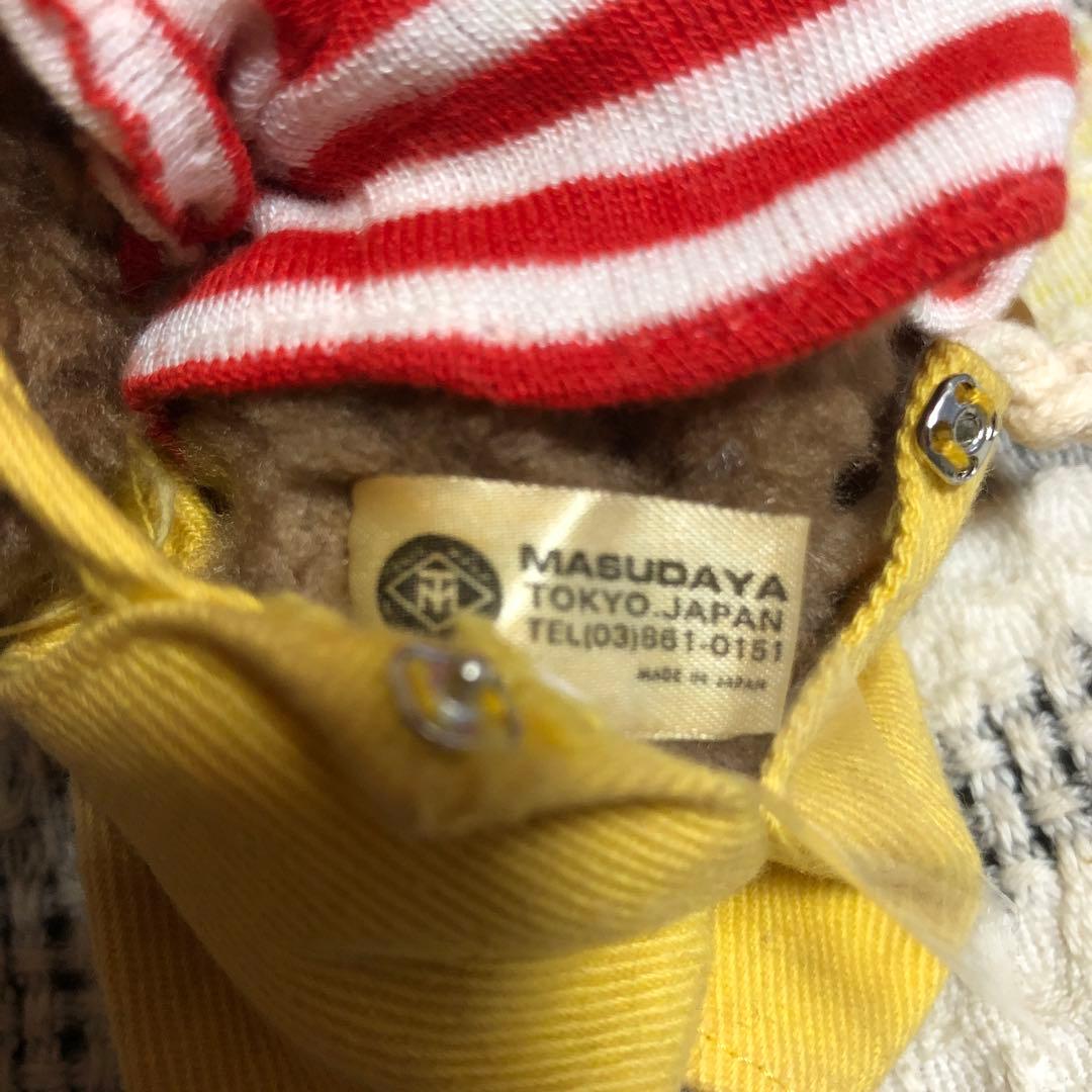 昭和レトロ　ヴィンテージ マスダヤ　トム＆ジェリー　ぬいぐるみ　中古品