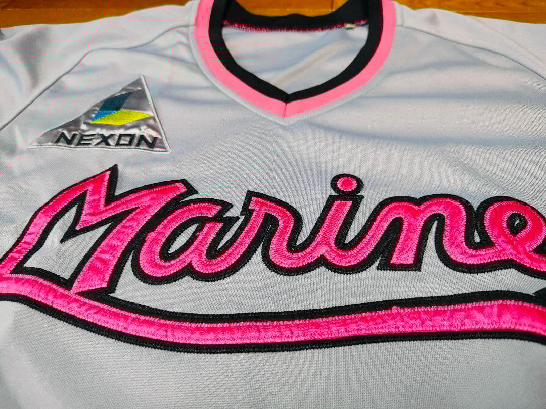 千葉ロッテマリーンズ 復刻 ユニフォーム ビジター レプリカ ユニフォーム M