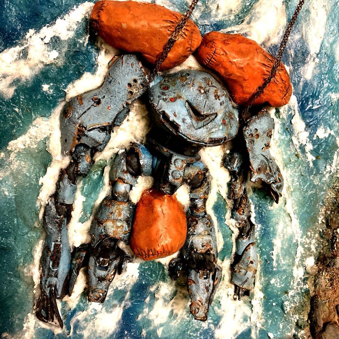 ガンプラ　ジオラマ　ハイゴック完成品