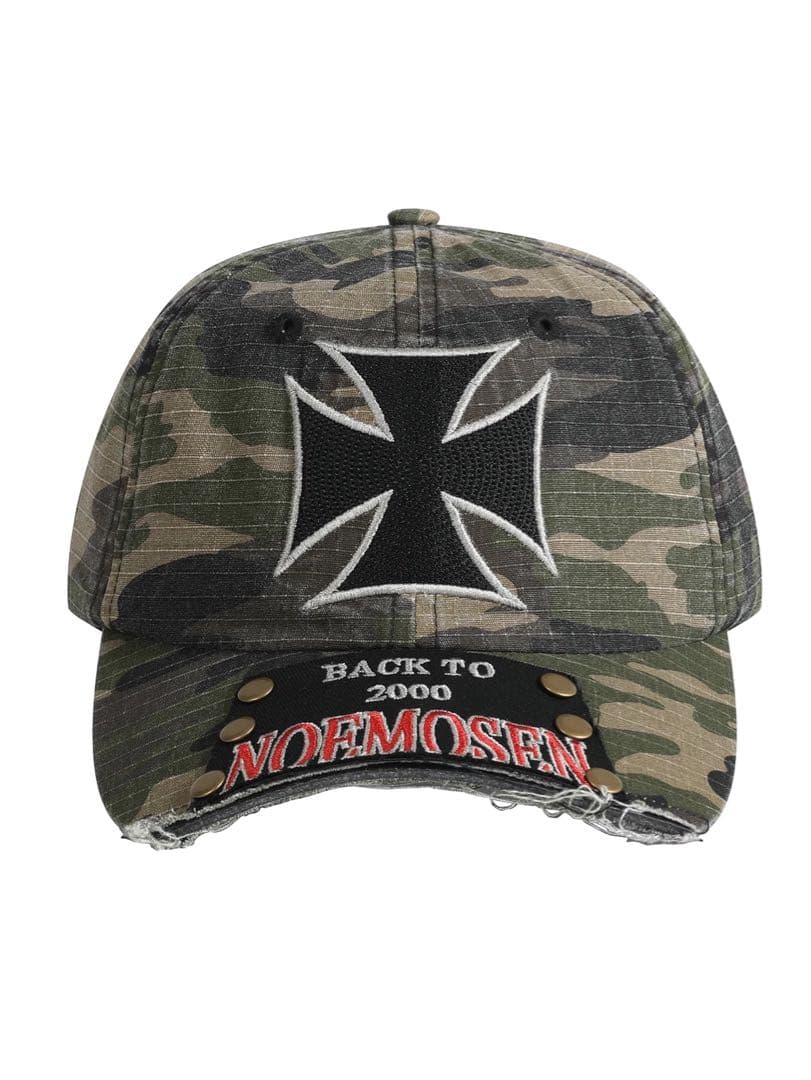 no E mosen ピークキャップ バックトゥ2000デニムキャップ 男女兼用