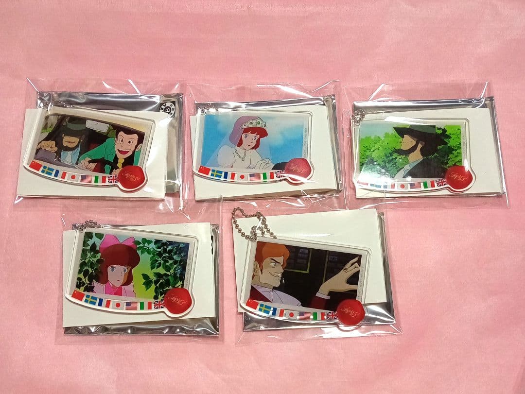 ルパン三世　カリオストロの城　場面写アクリルキーホルダー　コレクション