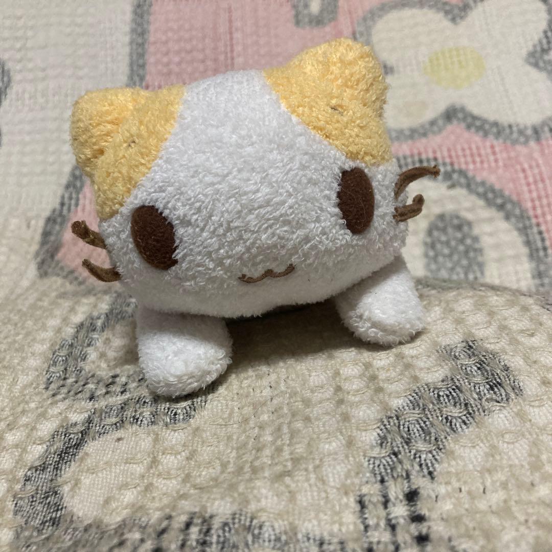 サンリオ　マシュマロみたいなふわふわにゃんこ　ぬいぐるみ　猫　2006 中古品