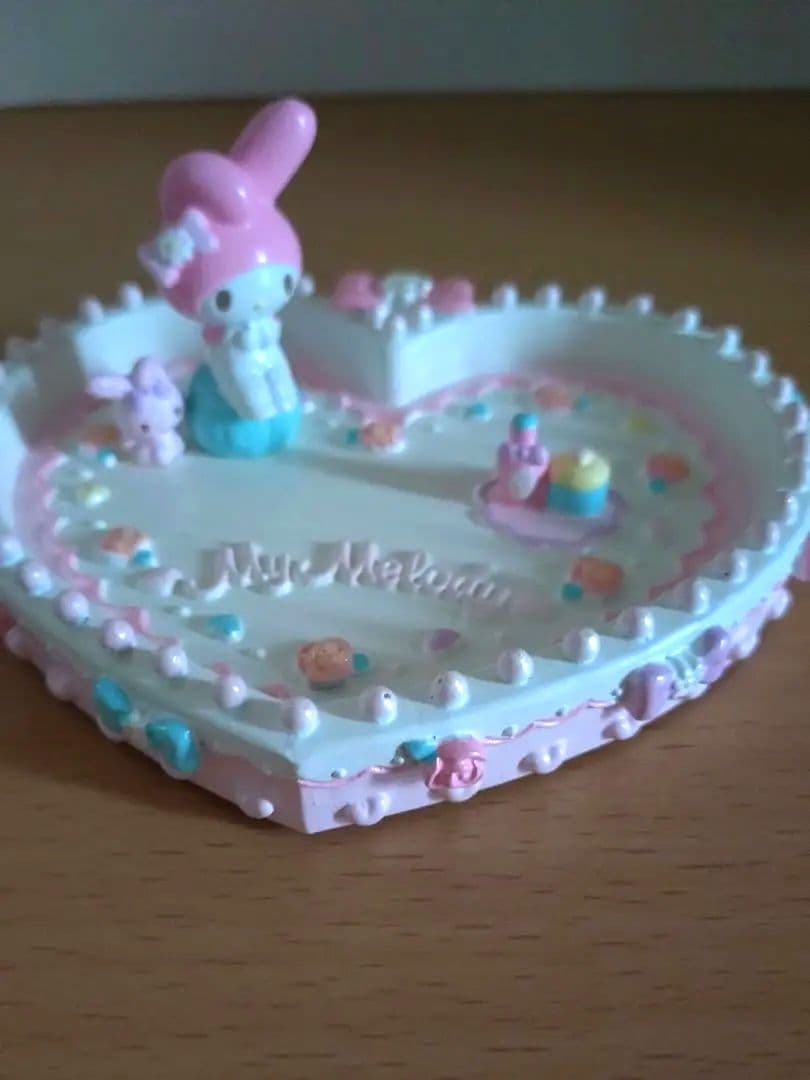 マイメロ　小物入れ　小物置き　新品　レア　サンリオ　　陶器　インテリア　雑貨