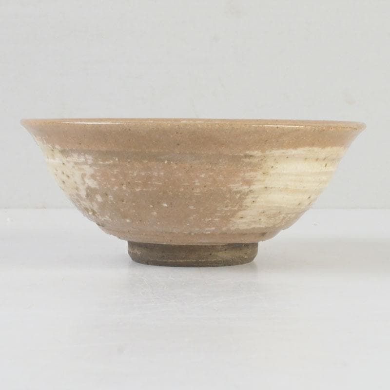 茶道具　刷毛目　茶碗　仕覆付　裏千家十五代鵬雲斎極め箱　V　9894