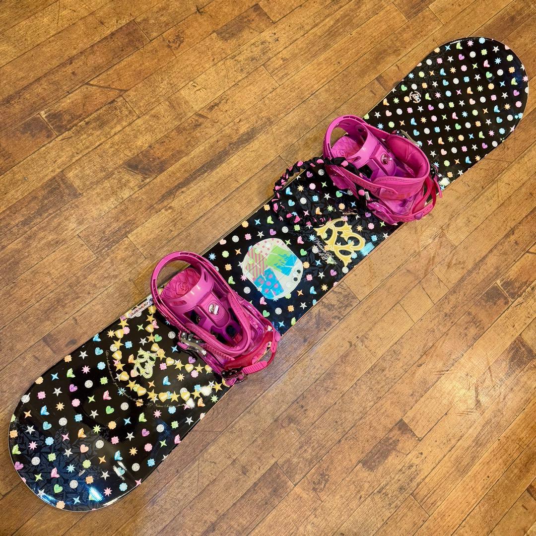 送込！レディーススノーボードセット142cmブーツ24cm K2 Salomon