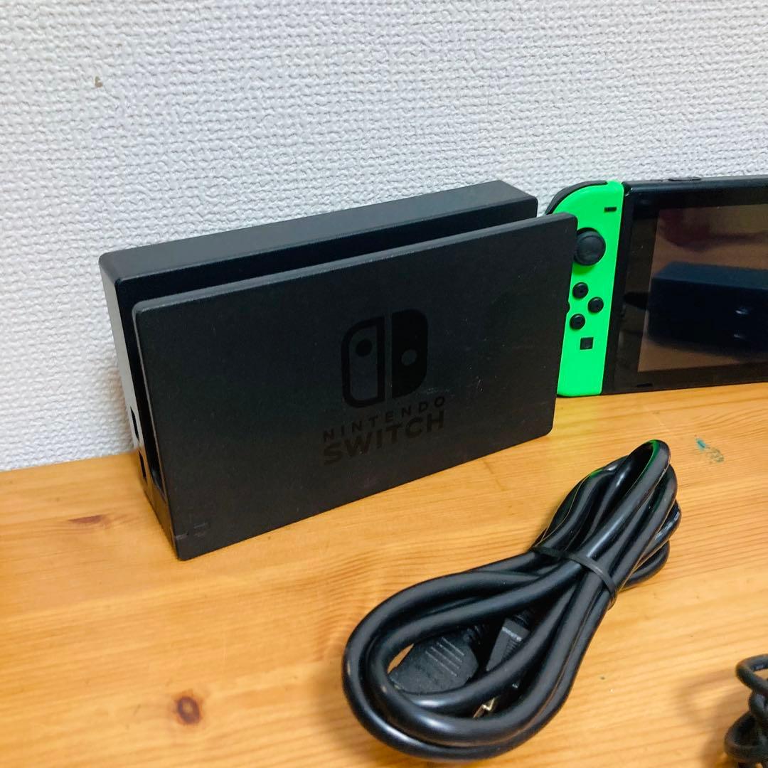 【動作OK】Nintendo Switch スイッチ 本体 グレー/グリーン