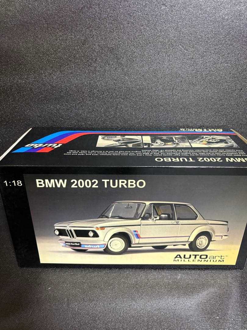 AUTO art 1/18  2002 TURBO シルバー マルニターボ