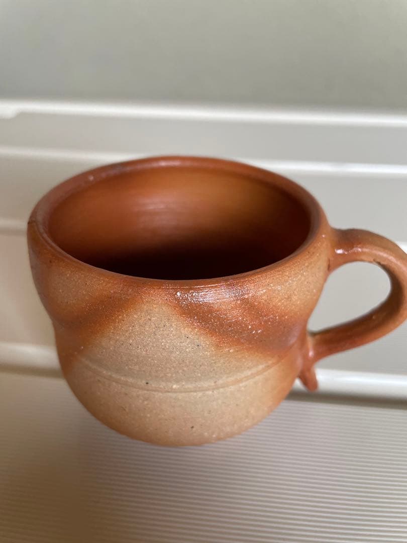 (ちゃそ断捨離さん専用)備前焼コーヒーカップ5客セット(山口正倫作)