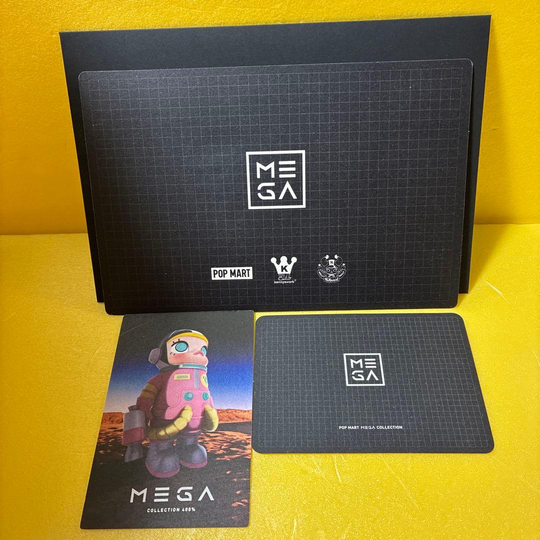 POPMART kennyswork SPACE MOLLY 400% ピンク