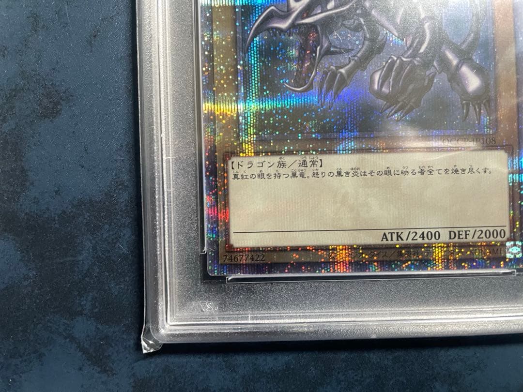 【PSA10】 真紅眼の黒竜　25th 青眼の白龍 25th 各1枚 クオシク