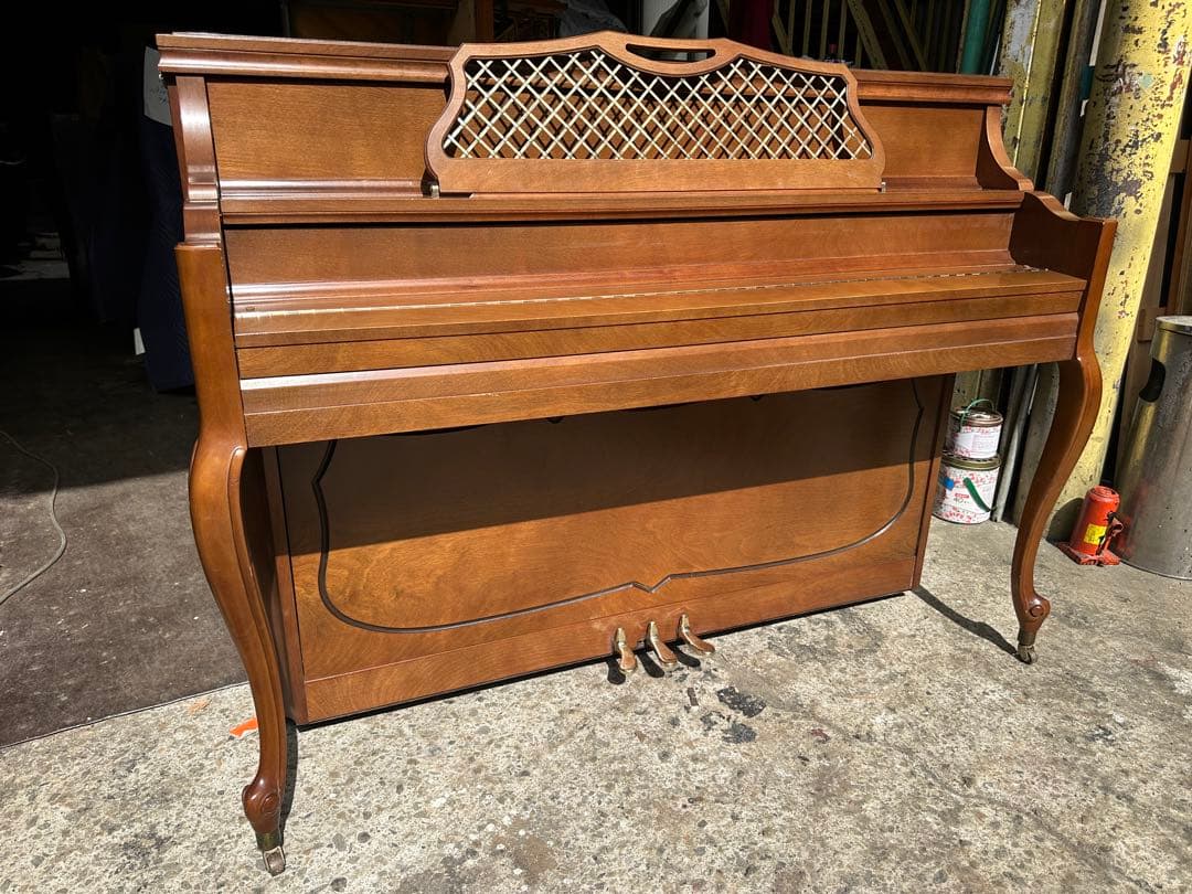 【一台限りの大特価】KAWAI KL-603 アップライトピアノ　木目