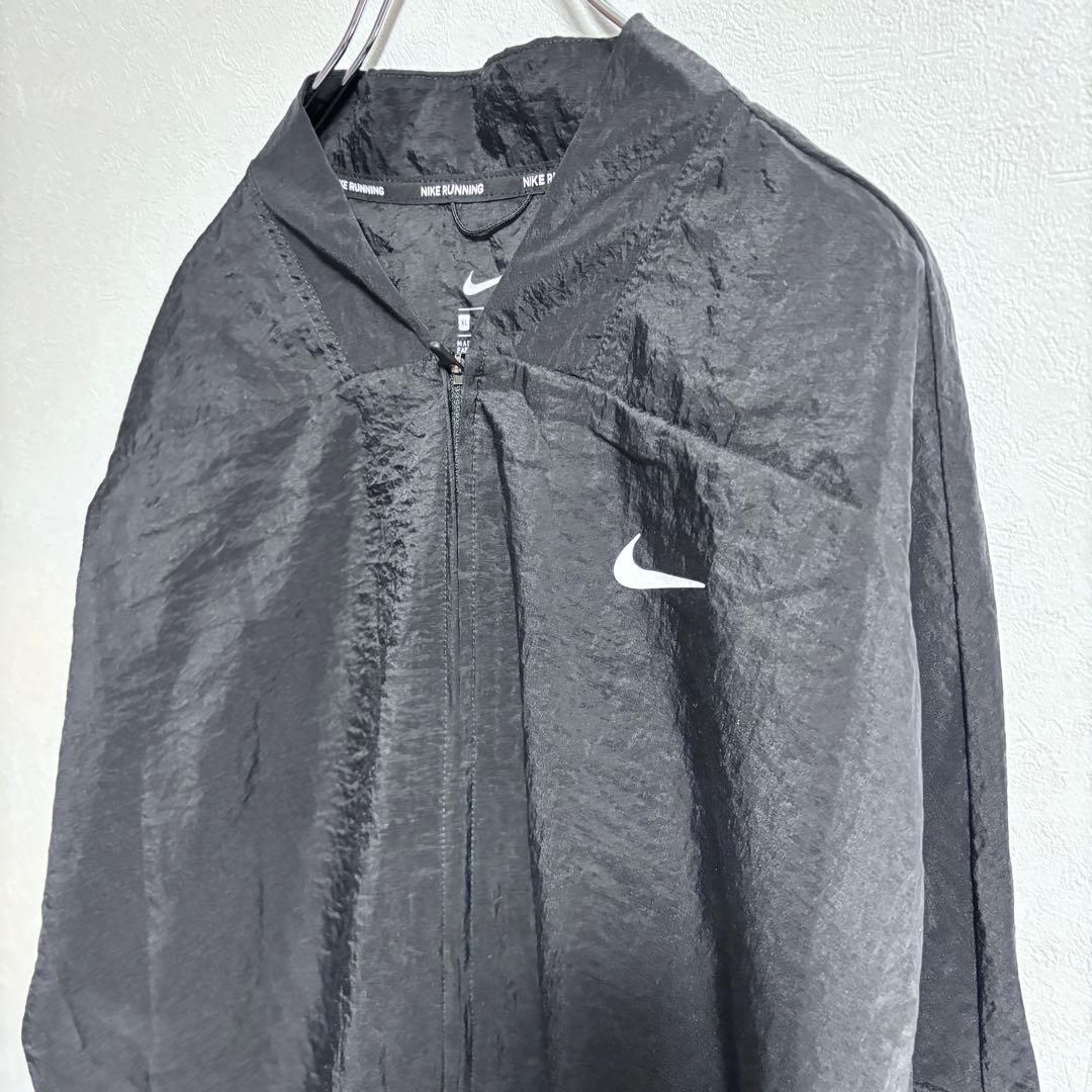 【NIKE】【XL】美品　風車ロゴ　ドルマン　うさぎ　レア　薄手　透け　ナイロン