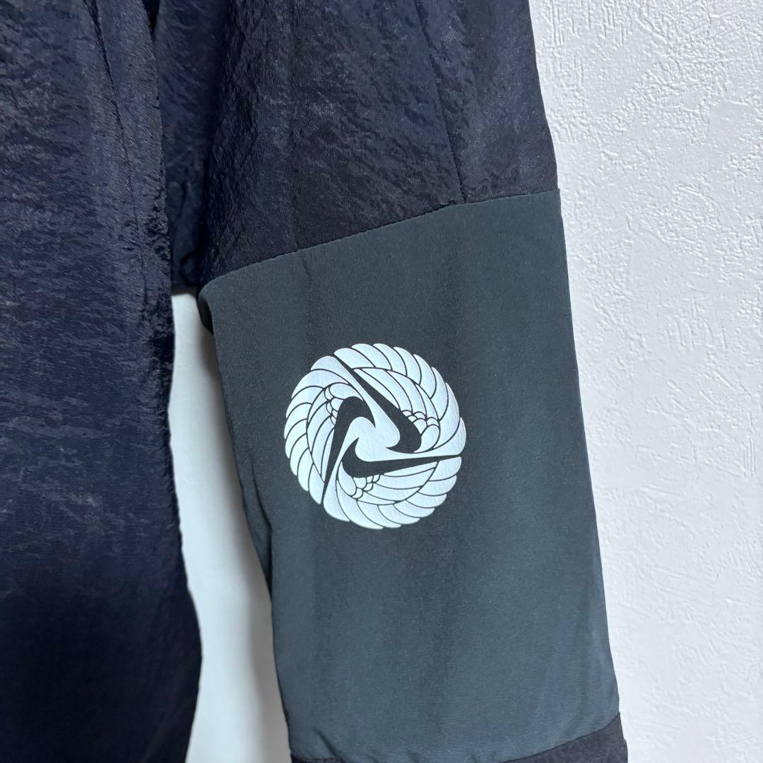 【NIKE】【XL】美品　風車ロゴ　ドルマン　うさぎ　レア　薄手　透け　ナイロン