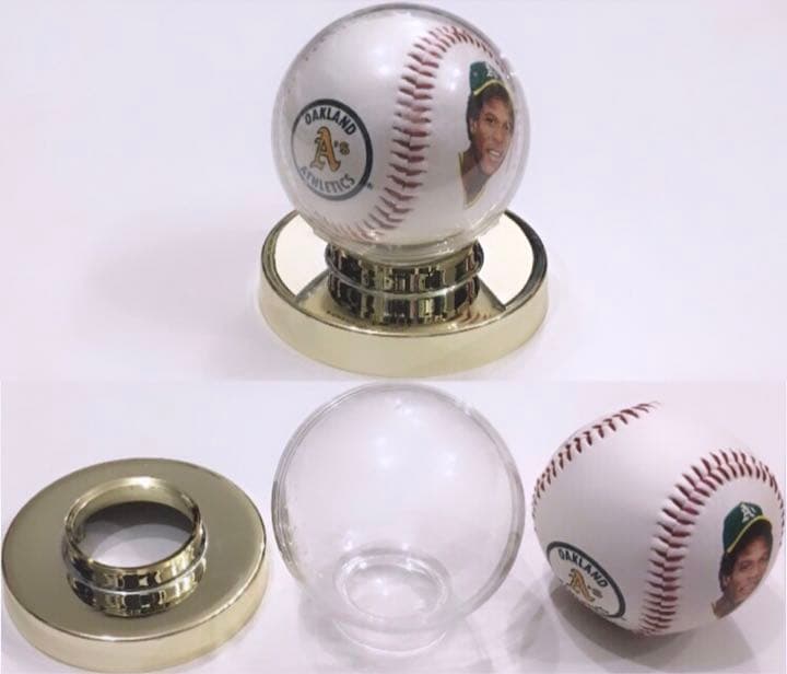 オークランド　アスレチックス　リッキー　ヘンダーソン　硬球　メジャー　プロ　野球