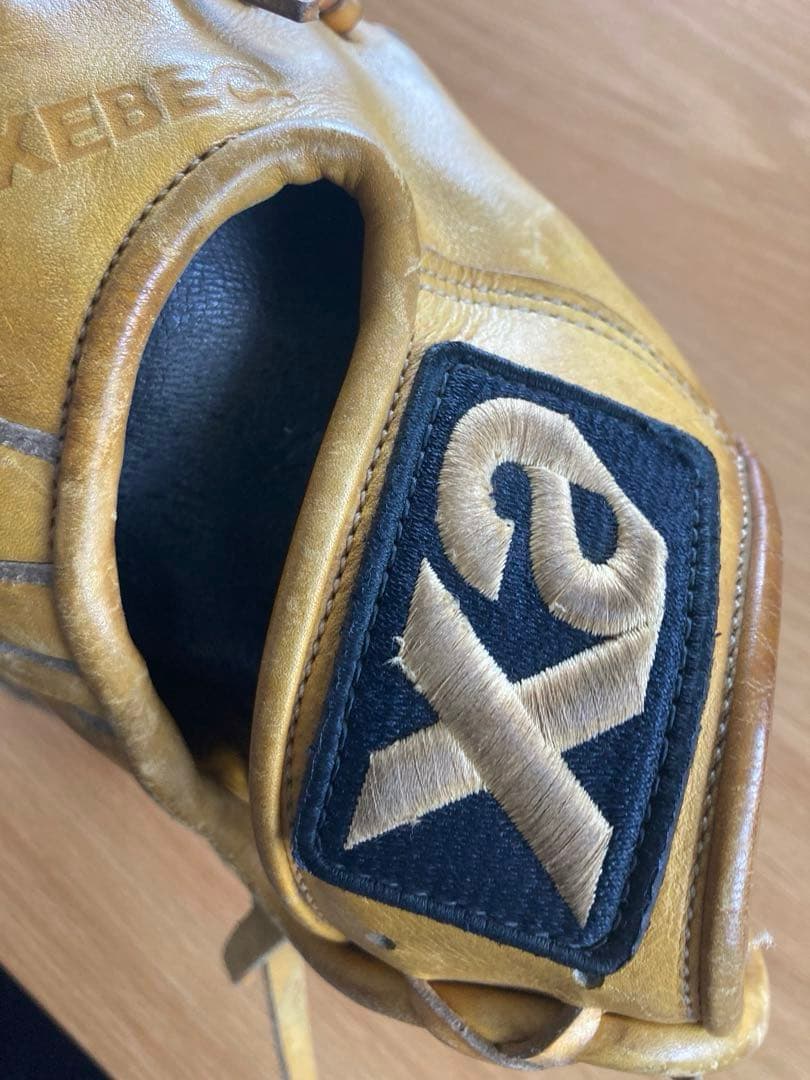 硬式グローブ【xanax】外野　黄色