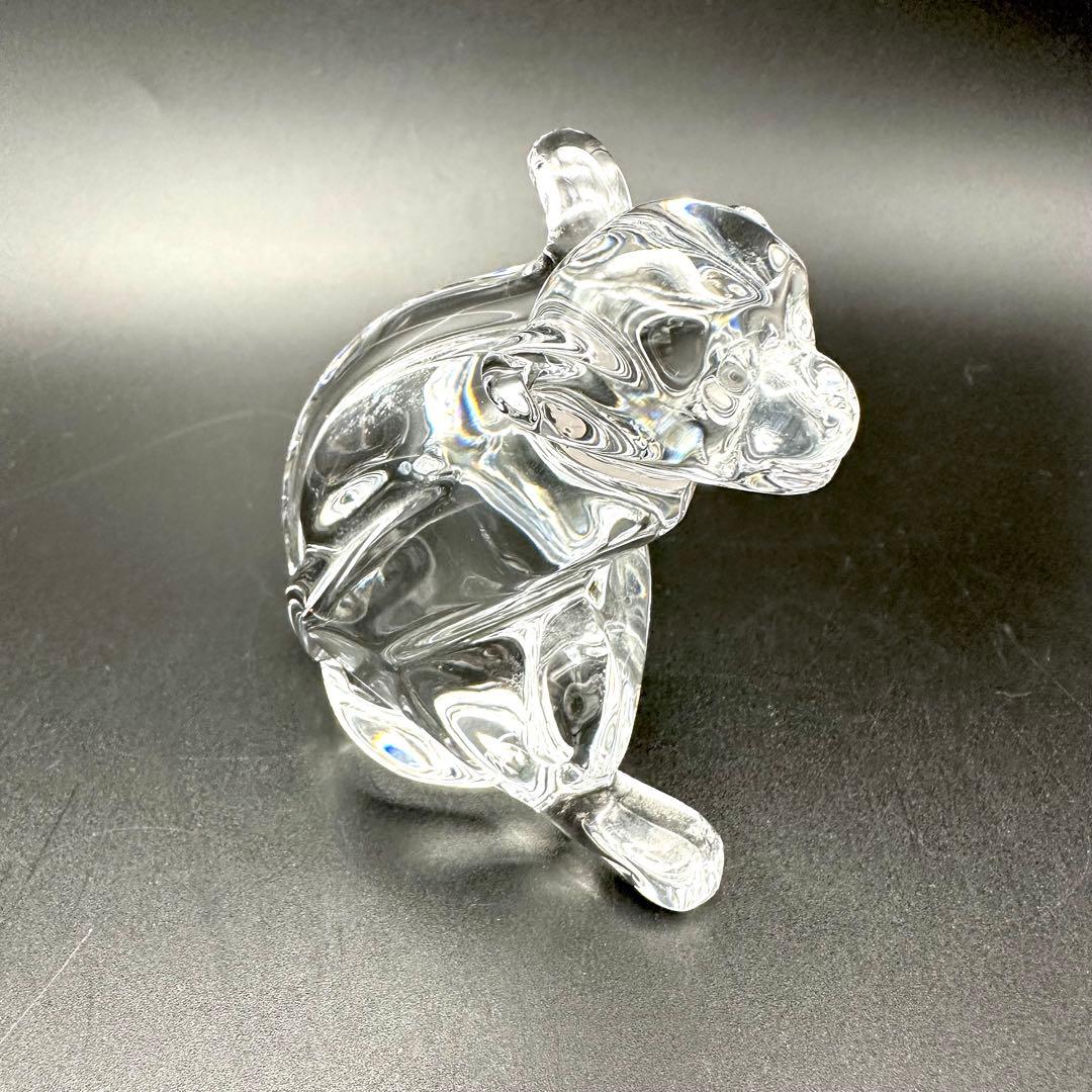 Baccarat バカラ 干支 申 猿 クリスタル置物