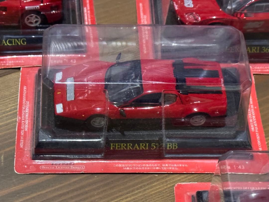 Ferrari 328 GTS 1985 等々含むミニカー 10台セット