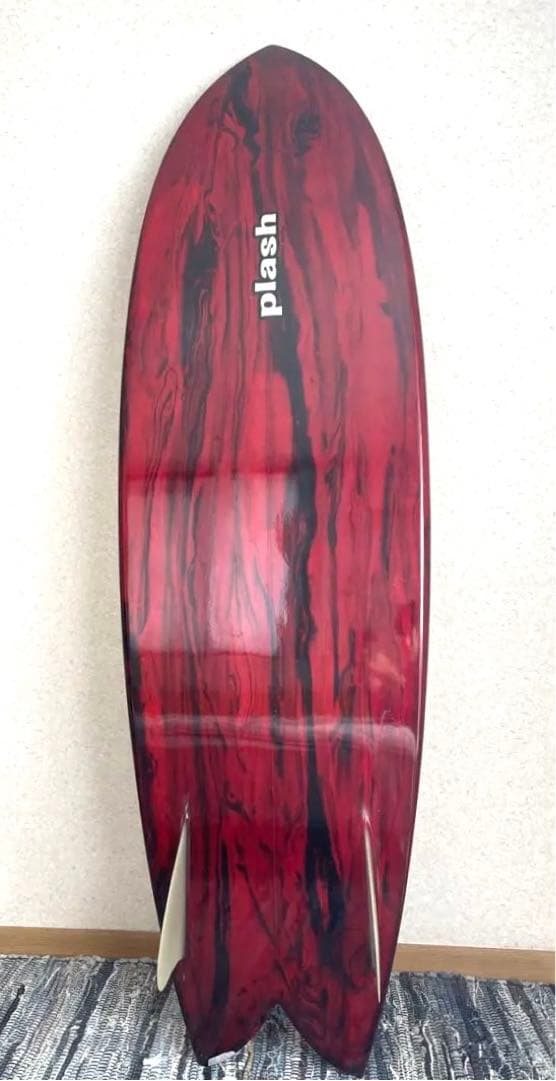 新品ハードケース付　plash プラッシュ　サーフボード　5.11ft 177㎝