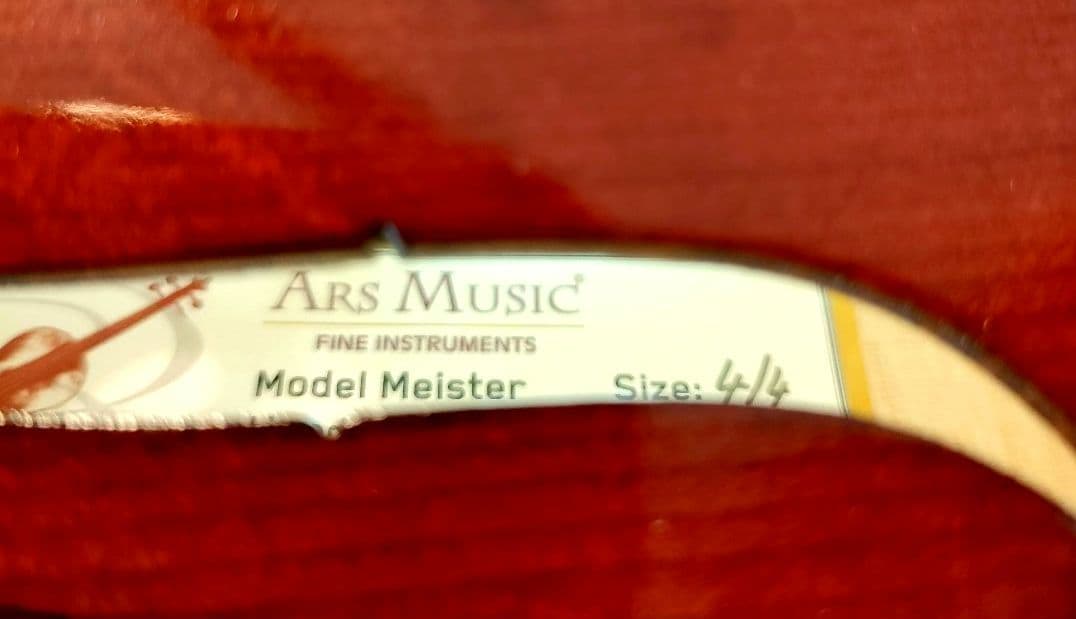 美品　Ars Music Meister　4/4 　チェコ　バイオリン　2018
