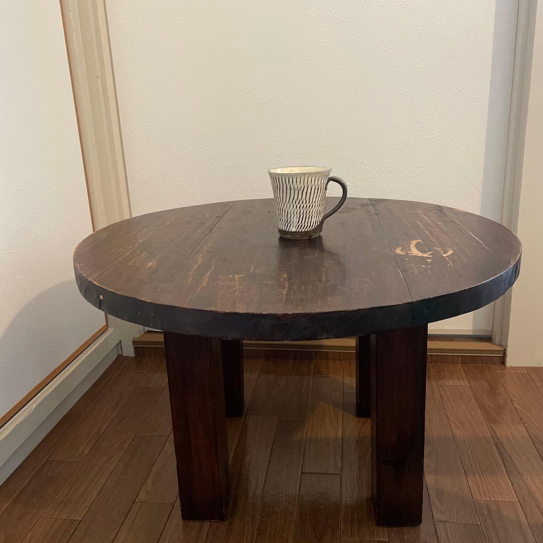 【an KAさま専用】アンティーク家具　ちゃぶ台