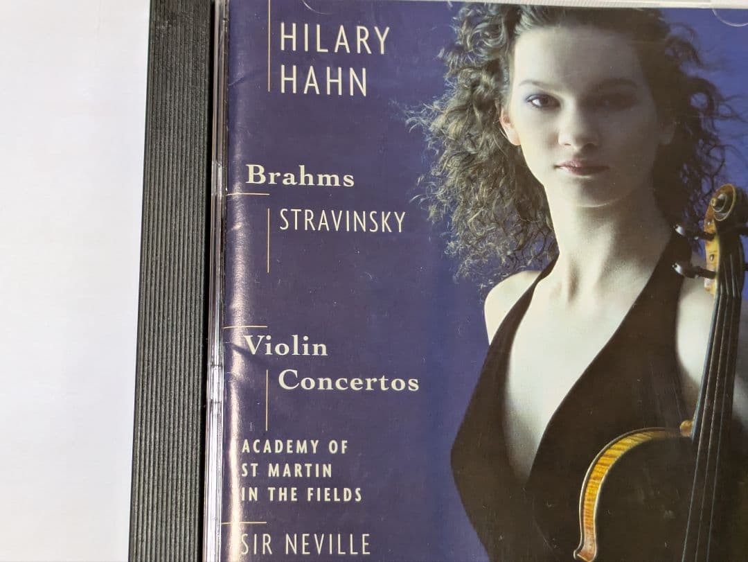 SACD ヒラリー・ハーン　 ブラームス　ストラヴィンスキーバイオリン協奏曲