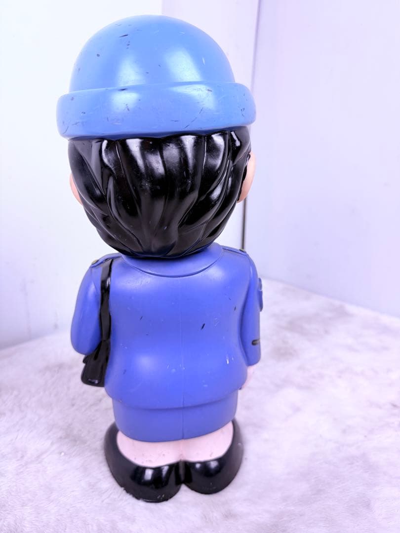 激レア！ 37cm 埼玉県警察 警察官 婦人警官 2体セットおまわりさん人形