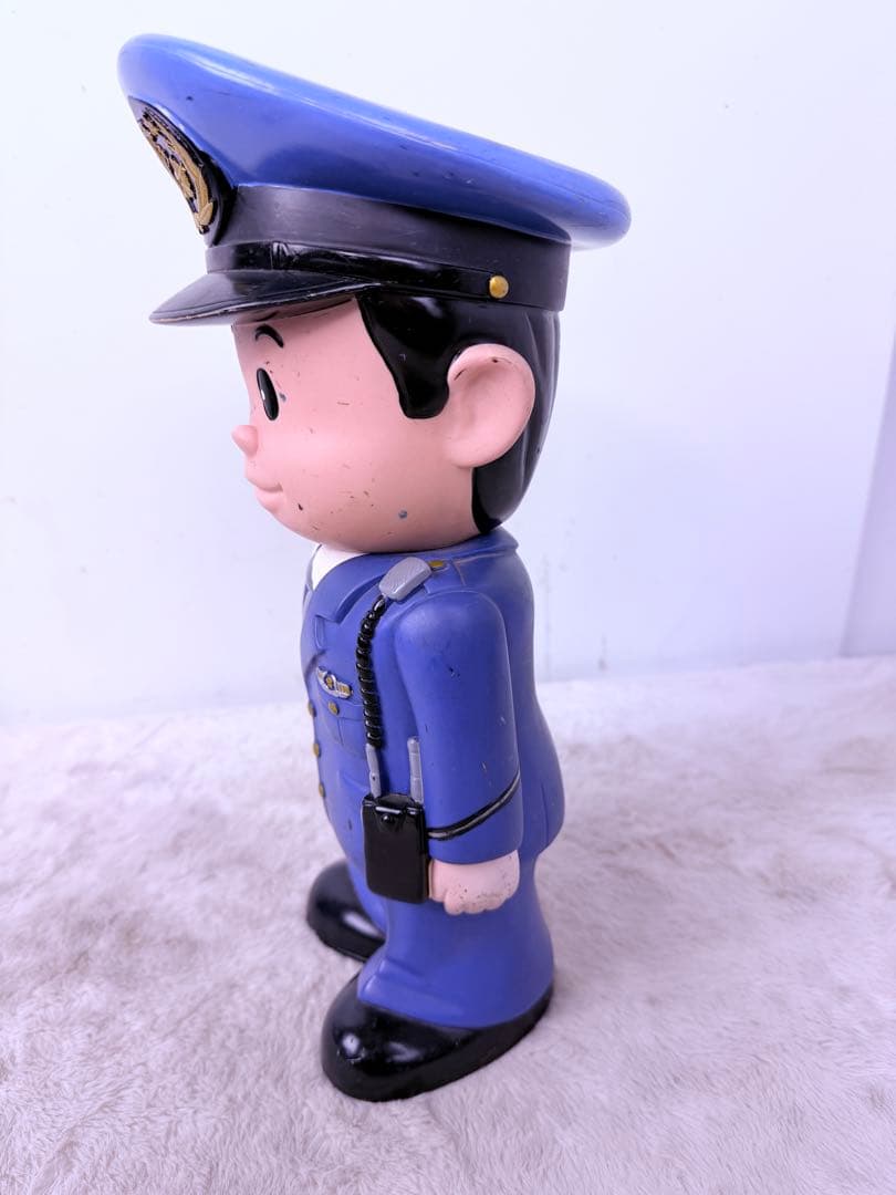 激レア！ 37cm 埼玉県警察 警察官 婦人警官 2体セットおまわりさん人形