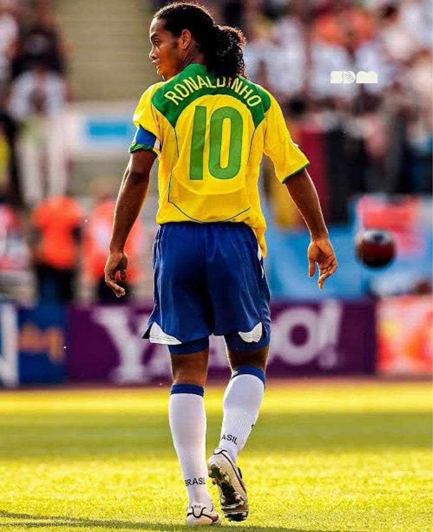 ブラジル代表 2004 #10 ロナウジーニョ ユニフォーム