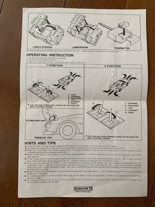 LANCIA STRATOS ラジオコントロール⭐︎RADCON⭐︎ランチャー