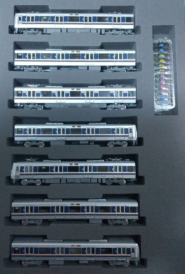 JR 207-1000系通勤電車(転落防止幌付)セット