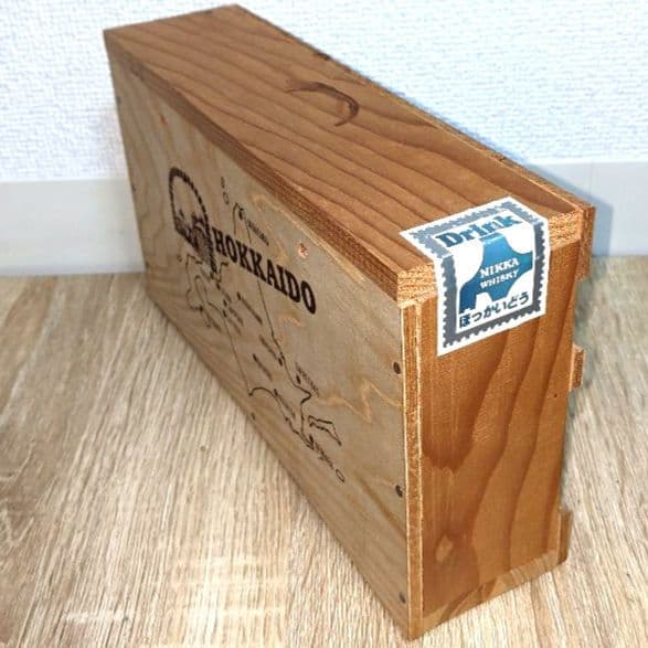 ニッカ　G＆G　北海道旅シリーズ〈ふるさとボトル〉特級（従価）白びん小びん