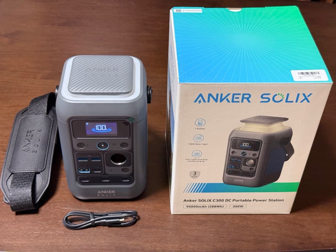 【未使用】Anker SOLIX C300 DC