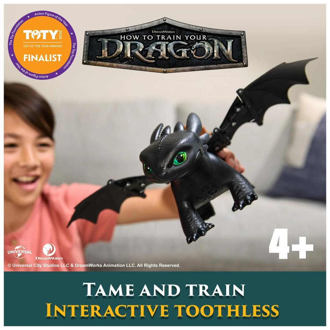 ヒックとドラゴン トーキング フィギュア トゥース ナイトフューリー