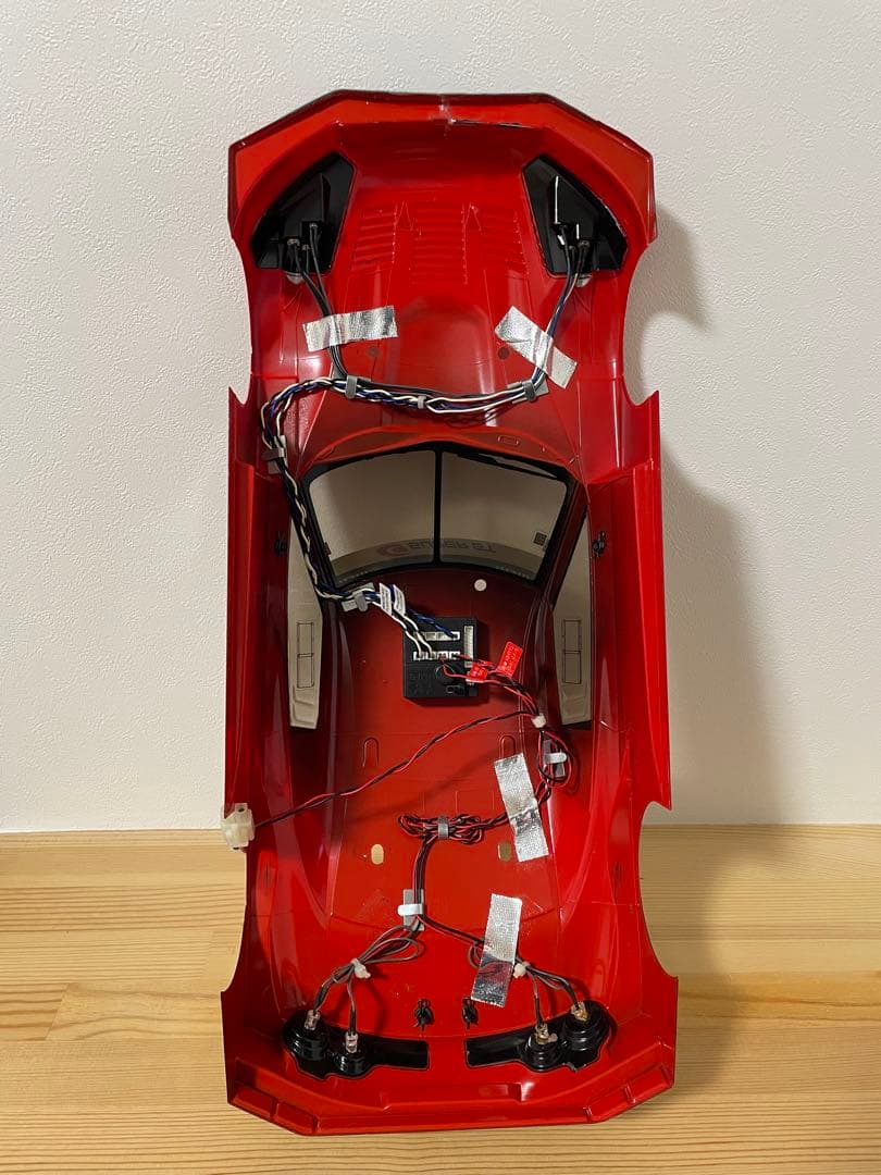 タミヤTT-01 NISSAN XANAVI NISMO GT-R LED付き