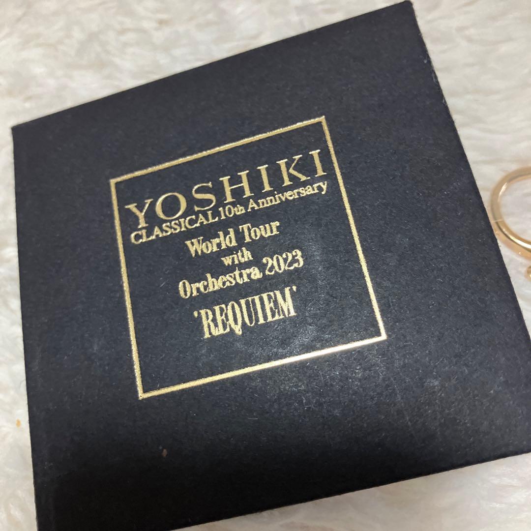 yoshikiゴールドキーホルダー