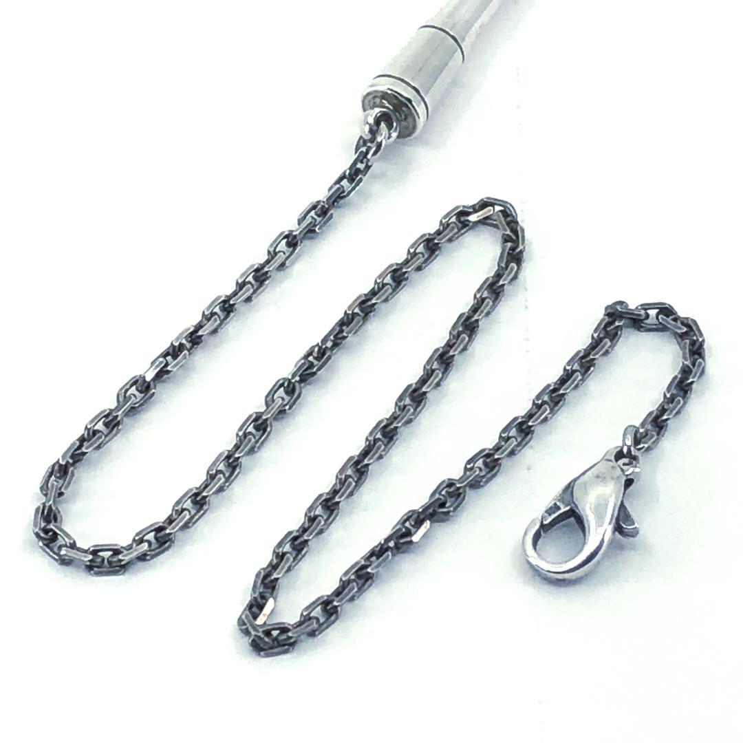 【美品】エルメス／SV925 ボールペン チェーン付き