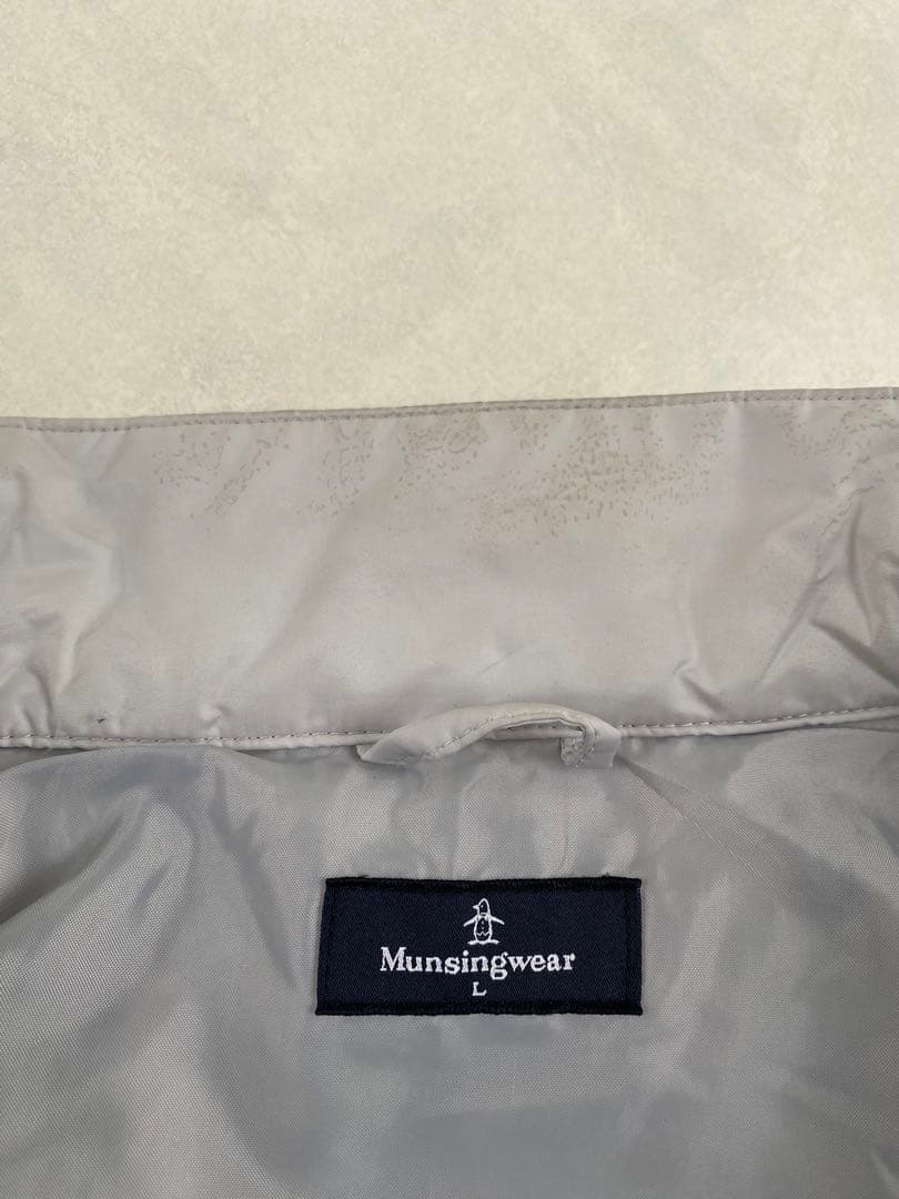 Munsingwear 2WAY中綿入りジャケット L 防寒 マンシングウェア