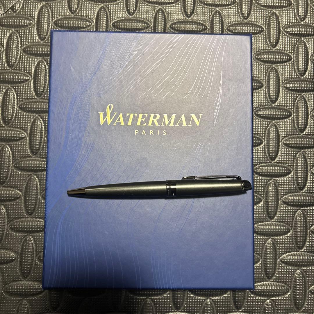 WATERMAN ボールペン本体 黒 ケース付き